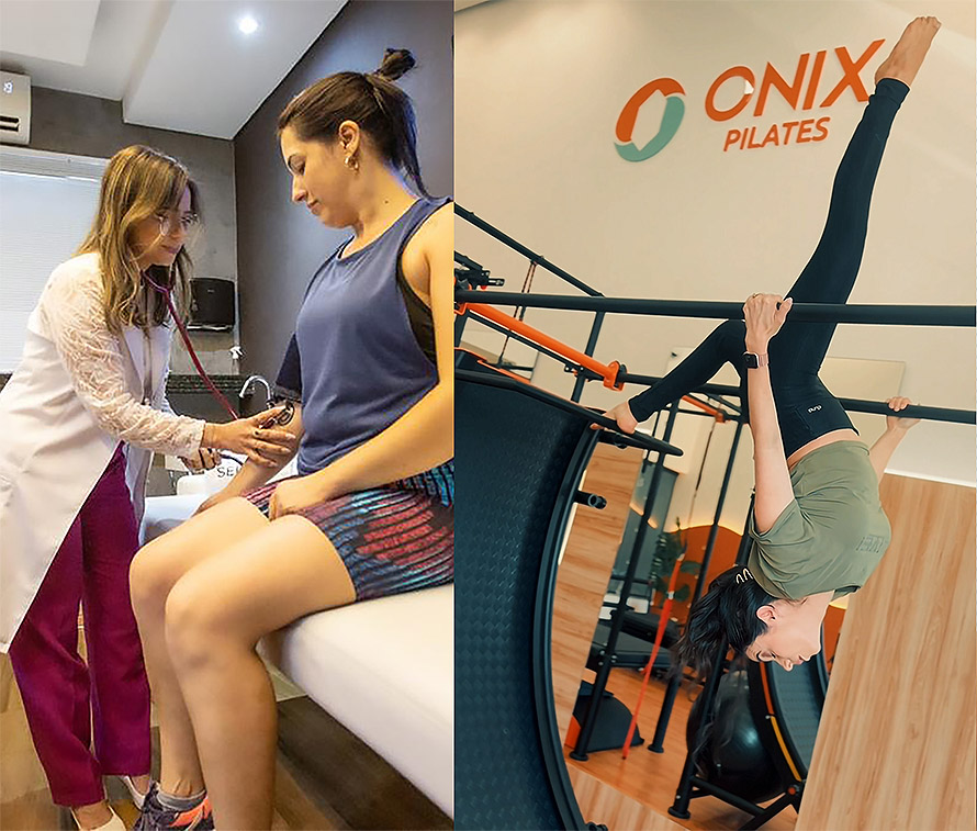 Atendimento fisioterapêutico no Instituto Onix